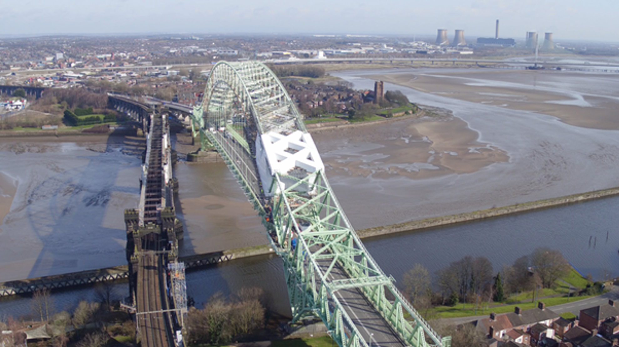 Wind modelling was undertaken to ensure the arch was not impacted by its wrapping during repainting